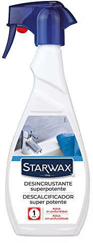 STARWAX - Desincrustante Superpotente - Actúa en profundidad - Ideal para incrustaciones gruesas y antiguas - Actúa en 1 minuto - Fabricado en Francia - 500 ml