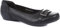 Pavers Ladies Wide Fit Slip-On Pump in Black - Durable Easy Clean Faux Leather - Supportive Lightweight Sole for Everyday Elegance - Size UK 6 / EU 39