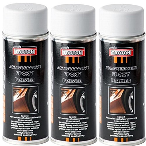 Troton 400ml Grau EPOXY Primer EPOXID KORROSIONSSCHUTZ GRUNDIERUNG Spray (3)