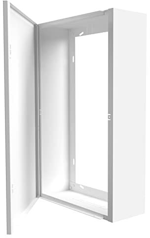 ATOLE Coffret d'habillage pour Tableaux électriques en Acier Blanc - H 540 x L 340 x P 140 mm - Réf. RCH100 - Marque