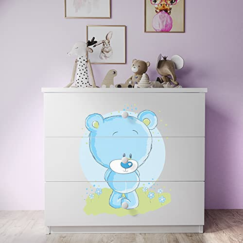 KOCOT KIDS babydreams barnbyrå vit, 80,5x41x81