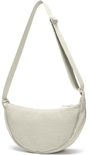 YIKOEE Damen Sling Bag Reisezubehör-dreifach gefaltete Brieftasche