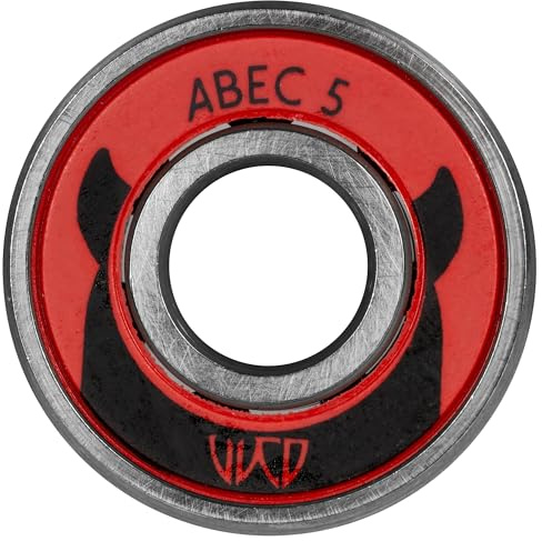 Wicked ABEC 5 FS Universal Kugellager, 608 Standard, 50 Stück