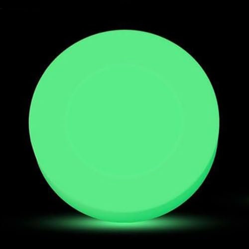 Samuliy Eishockey Pucks - Hockey Pucks - Im Dunkeln Leuchtender Eishockey Puck - Leuchtende Grüne Sport Dodgeballs | Leuchtende Partyzubehör Für Kinder, Erwachsene, Jugendliche