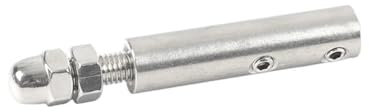 WANGBINGXING Drahtseilklemme 32 Stück Handschraubenklemme 3/16 Drahtseil 5 mm Gewindebolzen Spannung Endbeschlag Sechskantschraube for Treppendeckpfosten mit festem Werkzeug Seilklemme