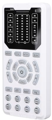 SUNGOOYUE Ensemble de Changeur de Voix, 15 Sons Différents, Haute compatibilité avec Les Appareils, Changeur de Voix Multifonction avec Effets Sonores pour Téléphone, Ordinateur,