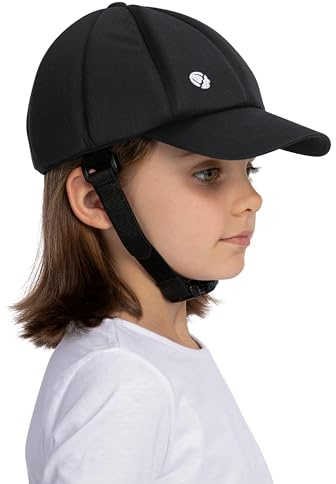 Ribcap Casque médical pour enfants | Casquette de baseball avec mentonnière | Casque souple pour l'épilepsie | Casque de protection contre les crises