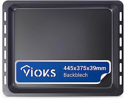 Bandeja de horno extraíble de repuesto para Bauknecht 481010764532, extra profunda, esmaltada, bandeja para horno para hornear, bandeja de horno