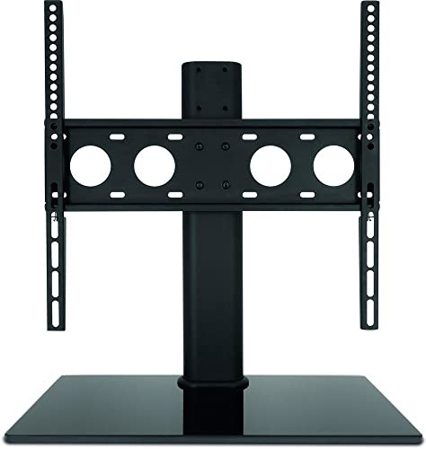 Technisat 2021/2787 Universal TV-Tischfuß mit Glasboden, 32 bis 55 Zoll