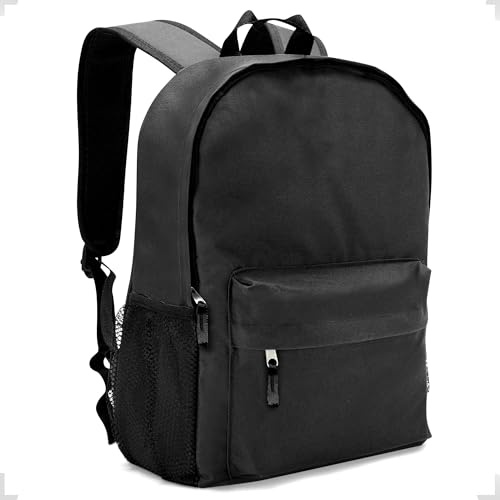 Waytex 71060 Sac à Dos avec Emplacement Ordinateur 15,6’’ Tissu Polyester Imperméable Multipoches Noir…