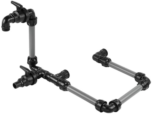 REKUBIK IBC Adapter S60x6-2 IBC hintereinander Schwanenhals Tankverbindung Rohr Größe 50mm
