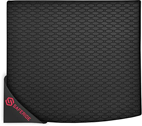 Kofferraumwanne kompatibel mit Volkswagen Touran Van 2015- Kofferraummatte Antirutschmatte Auto 100% passgenaue Gummimatte Schutzmatte Antirutsch