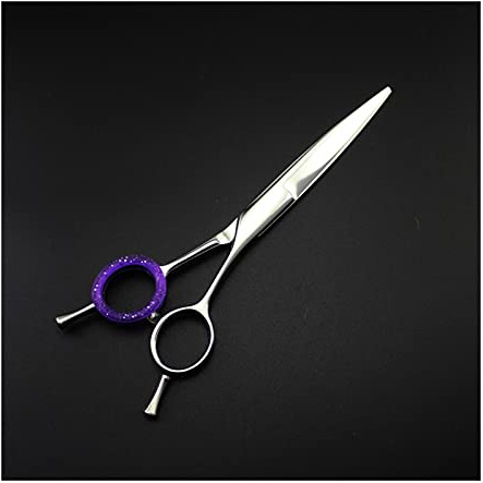 Haarschneideschere, Profi-Friseur-Sets, Haarschneidemaschine, ESE 440c, Blindloch-Haarschere für den Friseursalon (Farbe: Schwarz, ohne Beutel) (Silber, ohne Beutel B)