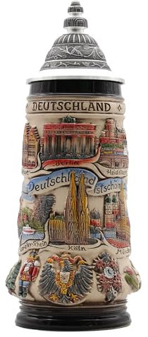 Zöller & Born Jarra de cerveza Panorama - Alemania rústica