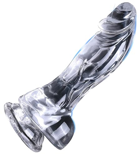 BDSMYOU Gode avec Ventouse,Gode Ceinture XXL Enorme,Plug Femme Homme Débutante,Jouet Sexuel pour Adultes Offrant des Plaisirs Intenses Sex Toys (M)
