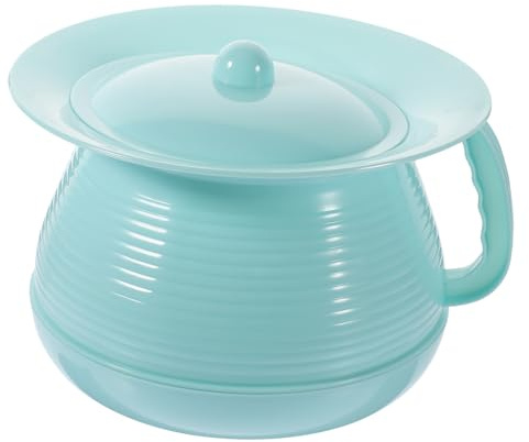 HAWILLOSCH Orinal Infantil Urinario Con Tapa Duradero Superficie Fácil De Limpiar Para Bebés y Adultos