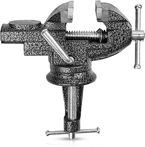 KXAOXGRC Tornillo de Banco para taladradora.,Mesas giratorias Tornillos Tornillos Multifuncional Mini Banco Abrazadera Tornillos Tornillos(Black)