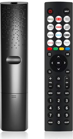 Ersatz für Hisense Fernbedienung,Universal TV-Remote mit 12 Shortcut-Tasten Kompatibel mit Hisense VIDAA 4K HDTV FHD QLED LCD LED Smart TVs - Keine Konfiguration erforderlich
