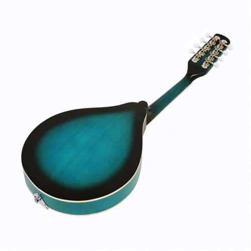 Mandolina Para Principiantes Instrumento Musical Mandolina Piedra Verde Guitarra De Ocho Cuerdas Para Adultos(Mandolin)