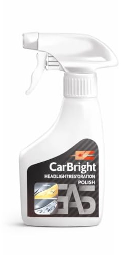 VIGOEXPRESS Scheinwerfer Restaurationsspray – Scheinwerfer Politur & Aufbereitung | Auto Scheinwerfer Polierset | CARBRIGHT