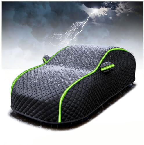 Full Hail Car Cover for Outside Storage Custom Fit For Ford Explorer EV SUV 2024-2025, Outdoor Anti-Hail Car Cover Waterproof Breathable All Weather Winter Exterior Accessories