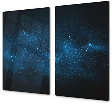 Asse da cucina in VETRO temperato – Tagliere in vetro – pezzo UNICO (60x52 cm) o DUE pezzi (30x52 cm ognuno); D09 Serie Diversi: Trama 36