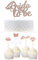 Toppers Cupcake,25 Pack Decorazioni Glitter Forma per Torte Forniture Doccia Nuziale,Fidanzamento Torta Decorazioni