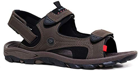 DUNLOP Men's Sports Beach Trekking Walking Hiking Touch Close Strap Sandals Sizes 7-12