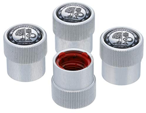Original Mercedes-Benz Ventilzierkappen AMG Set 4-teilig Ventil Kappen B66472005