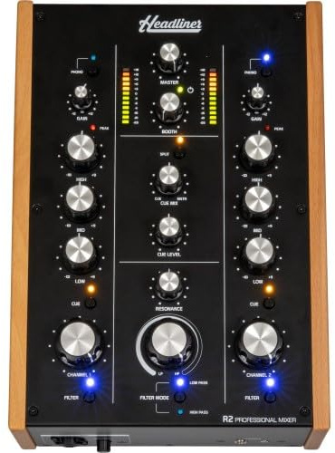 Headliner R2 2-Kanal Rotary DJ-Mixer