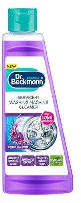 Dr. Beckmann Service-it Washing Machine Cleaner | Violet Blossom | Removes limescale and bad odours | 250ml