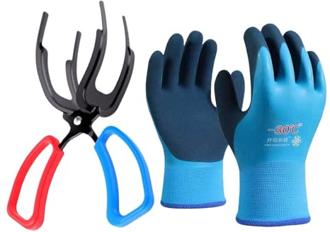 Metal Claw Pliers with Non-Slip Grip, for Catching and Releasing in , Ice, Boat and Boat