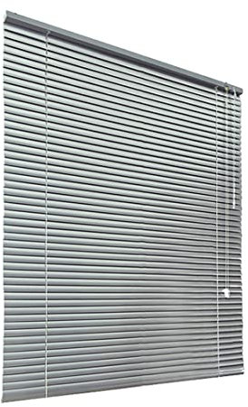 HSYLYM Aluminum Venetian Blinds (80 * 130cm, Grey)
