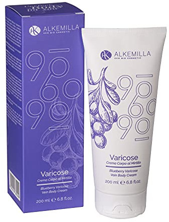 Crema al Mirtillo Vene Varicose 90/60/90 200ml - Alkemilla