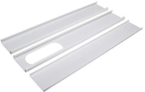 ChaRLes 3Pcs 1.9M Kit De Ventana Ajustable Accesorios De Placa De Aire Acondicionado Para El Aire Acondicionado Portátil