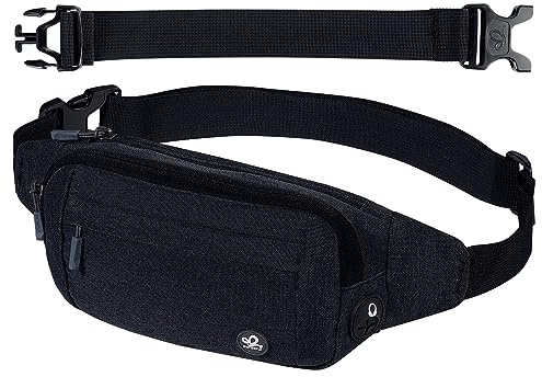 Waterfly Bumbags Waist Fanny Pack Ladies Fashion Bum Bag with Adjustable Belt for Sport Running Hiking Jogging Girls Women Men