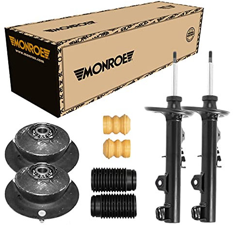 Monroe Stoßdämpfer OESpectrum Vorne + Domlager Staubschutz passend für BMW 3 E36 Compact