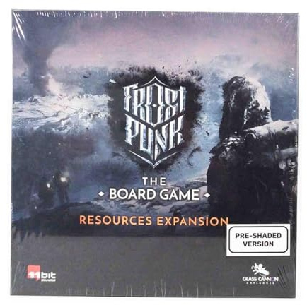 Glass Cannon Unplugged Frostpunk Resources Brettspiel Erweiterung | Erfordert das Frostpunk Grundspiel. Ersetzt Holzmarker durch 108 Plastikminiaturen. Für 1-4 Spieler, ab 18 Jahren.