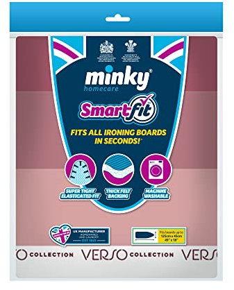 Minky SmartFit PearlActiv Reflector Ironing Board Cover, Universal Fit