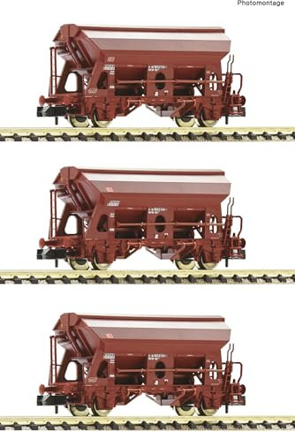 Fleischmann 830358 N 3er Set Schwenkdachwagen der DB AG