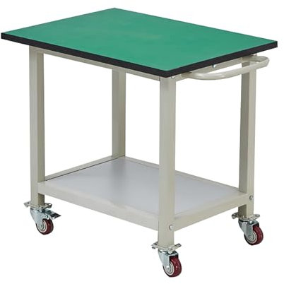 Widppsopt Workbench, No Static Heavy Duty Workbench, Removable Workbench, Material Staging Trolley,For DIY Home Improvement And Professional Workplaces,1,000 Lbs.