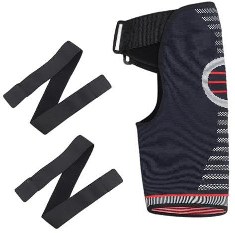 Shoulder Support, Adjustable Shoulder Brace, For Torn Rotator Cuff,Support Brace Arm Sling Immobilizer, For Men Women Pain Relief,Injuries, With 2 Adjustment Straps,Fits Right or Left Shoulder (L/XL)