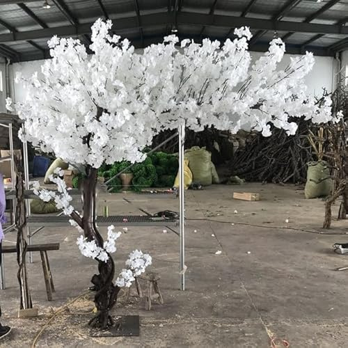 Planta Artificial Grande Exterior Decorativas Árboles De Cerezo Artificiales Extendidos, Decoración De Flores De Sakura Japonesas, Plantas Artificiales For El Hogar, La Oficina, Fiestas, Fondo De Foto
