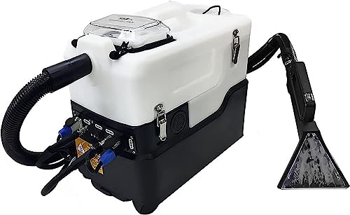 Aspirapolvere a vapore 6 in 1 con serbatoio da 20 litri e pompa spray da 28 kPa per la pulizia profonda di tappeti, tende, divani e cuscini auto