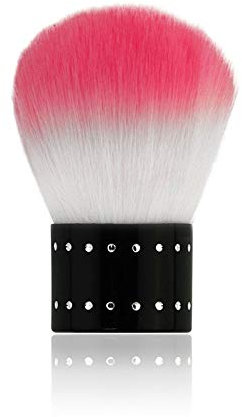 KADS - Pennello per rimuovere la polvere dalle unghie, per smalto acrilico e in gel UV, per nail art, utilizzabile anche per cosmetici da applicare sul viso, per manicure e fondotinta