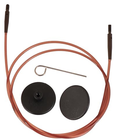 KnitPro 31292 ingefära nål, nylon, natur/brun, 28 cm