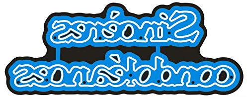 Domybest Sincères Condoléances Matrices de Découpe Scrapbooking Dies de Découpe en Métal Cutting Dies Scrapbooking DIY Gaufrage Pochoirs Découpage pour Album Photo Carte Bricolage Fête Anniversaire