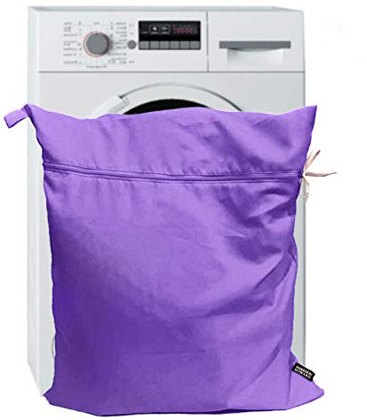 Harrison Howard Waschbeutel Waschen Hund Hundehaar Wäscheteppich Blatt Stiefel-Light Purple