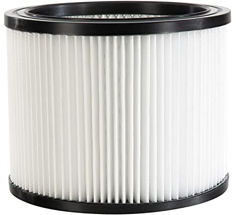 Arebos Hepa Filter Staubsauger | Geeignet für Industriestaubsauger 1600W mit EAN 4260627422807, 4260627422814, 4260627422821 | Auswaschbar | Mit elastischer Gummidichtlippe | Universell einsetzbar
