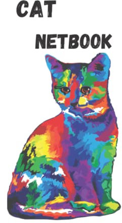 Cat netbook: Lined journal 120 pages 6×9 inch
